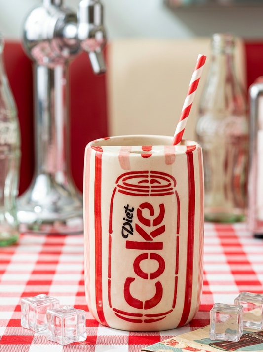 Diet Coke Ceramic Tumbler