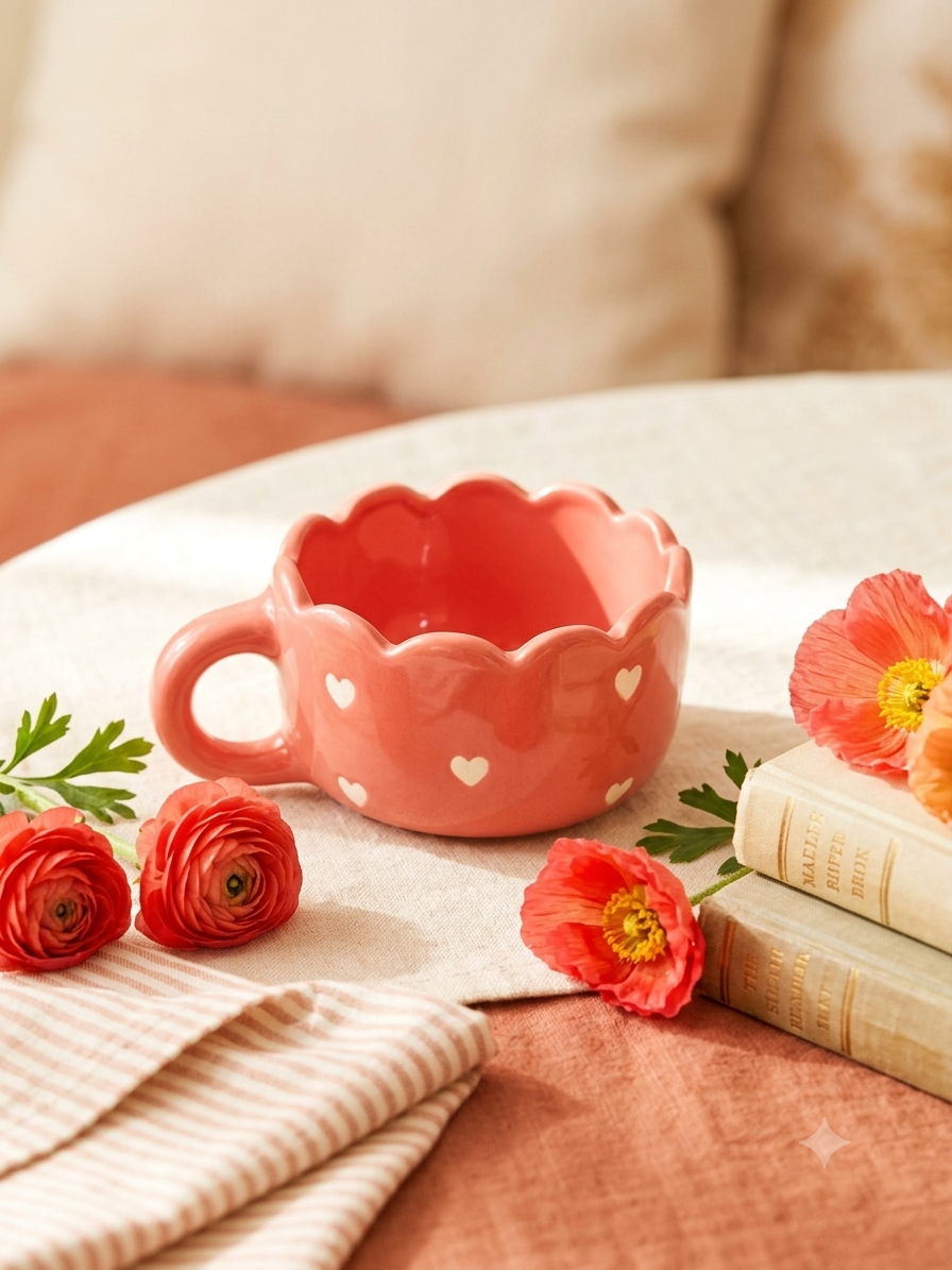 Heart Blossom Cup